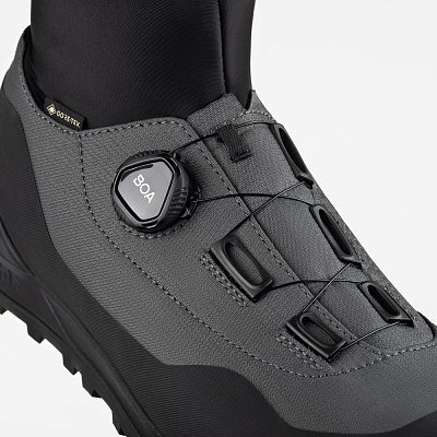 Превью  Велоботинки туристические FIZIK Terra Nanuq Flat GTX Black/Grey